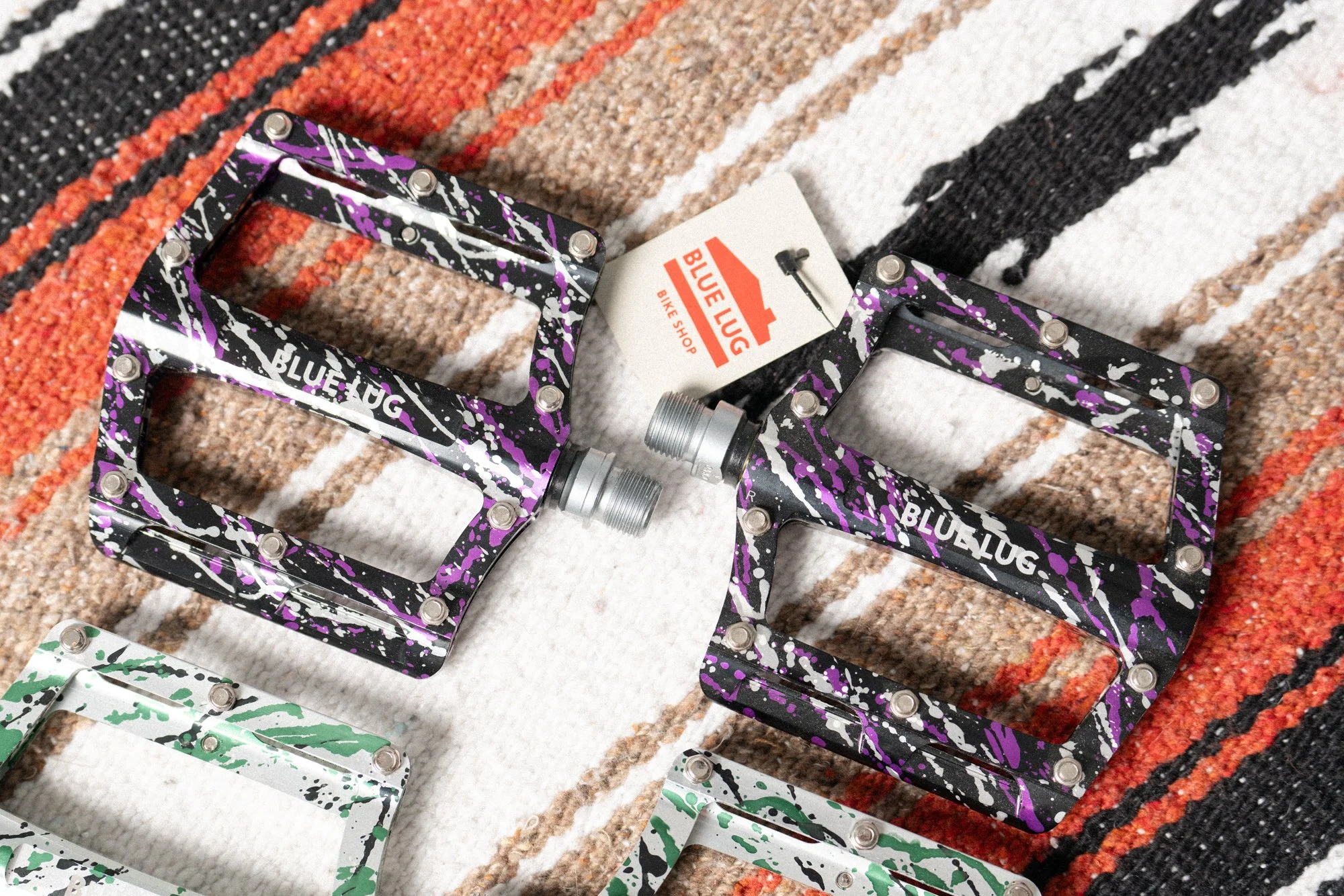 Blue Lug Shark Pedal - Marble — The Cub House